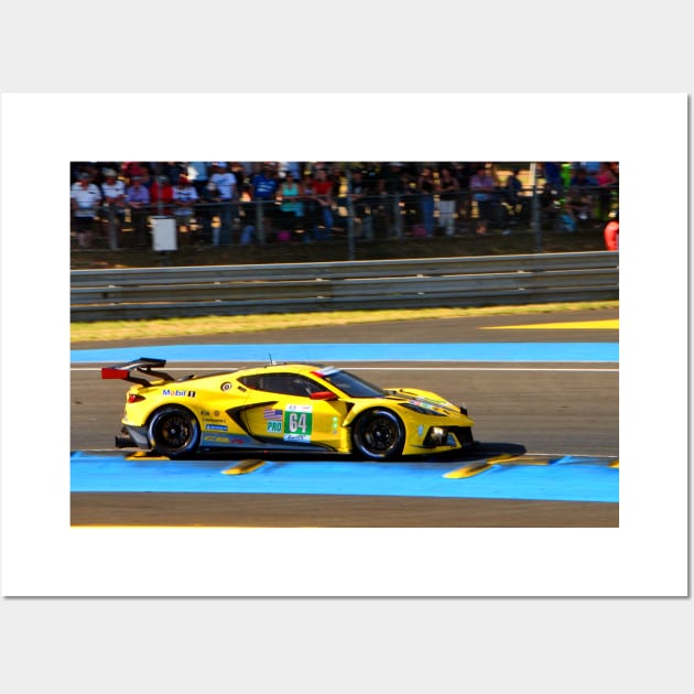 Chevrolet Corvette C8.R 24 Hours of Le Mans 2022 Wall Art by Andy Evans Photos
